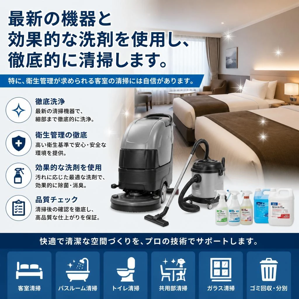 高品質な洗浄技術