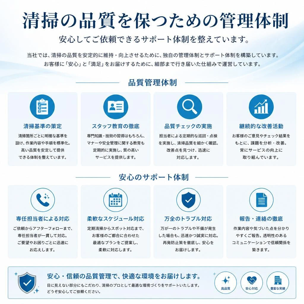 5. 徹底した品質管理