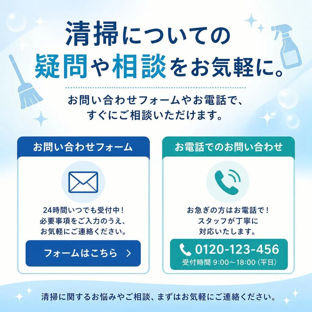 お問い合わせと無料相談