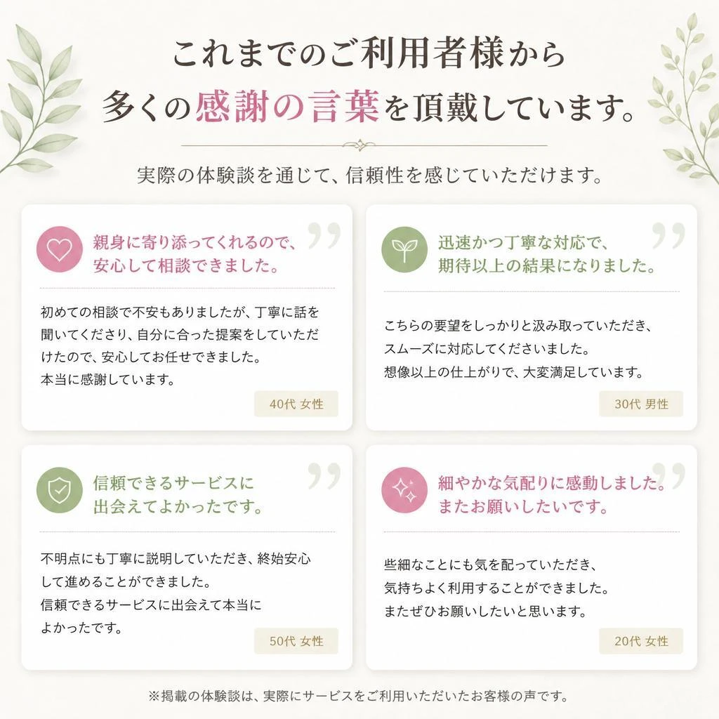 お客様の声