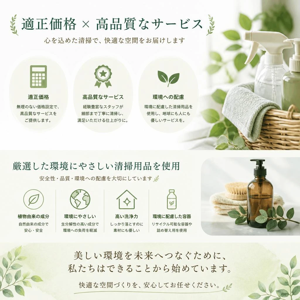 他社との違い【高品質なサービスの背景】