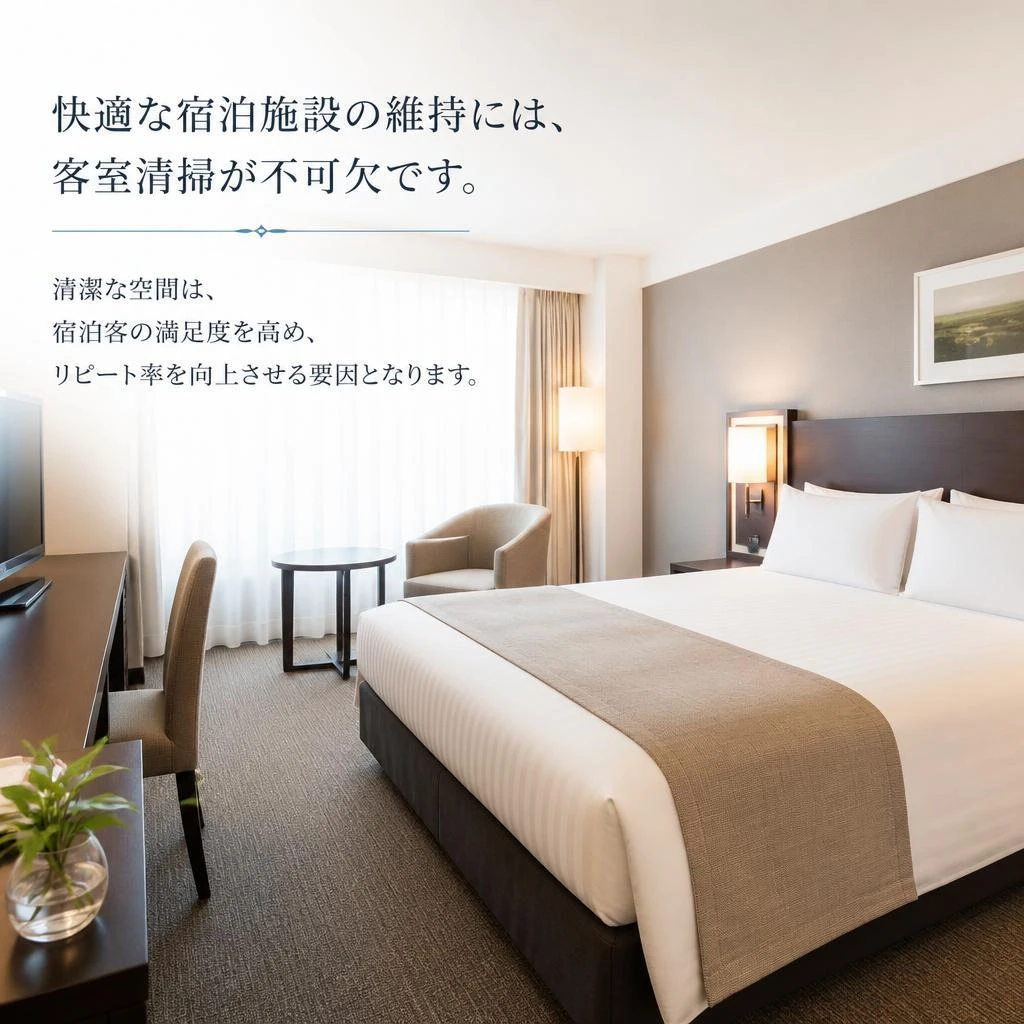 客室清掃の重要性