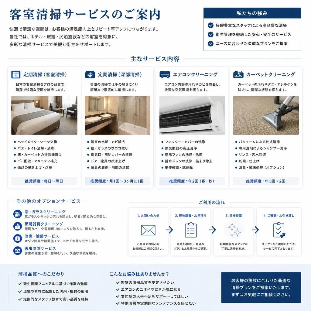 具体的なサービス内容