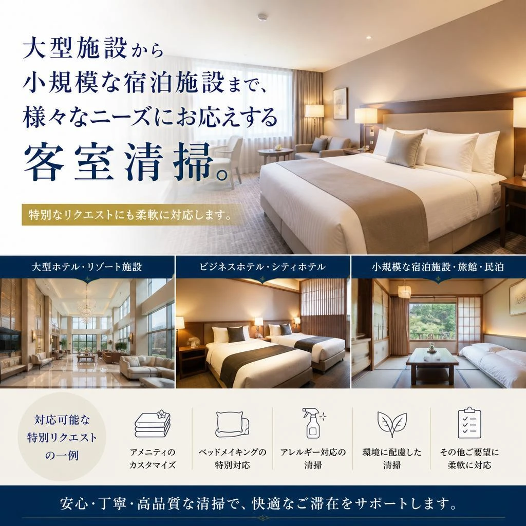 特別なニーズにも対応