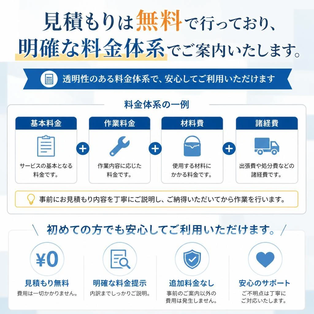 料金体系の明確化