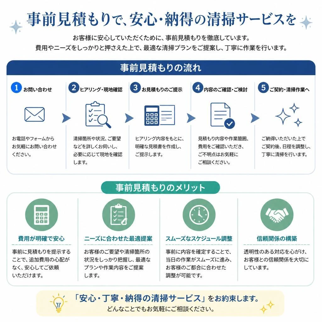 事前見積もりの重要性