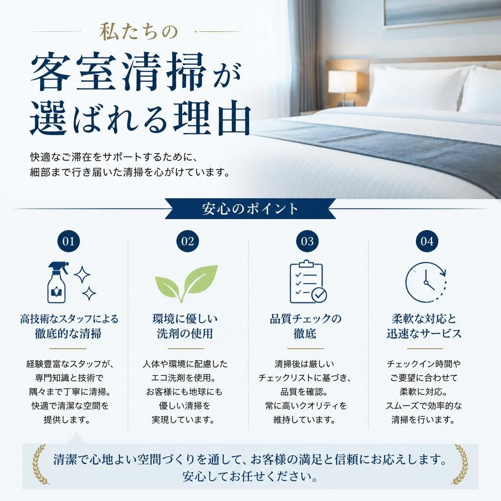 なぜ選ばれるのか？