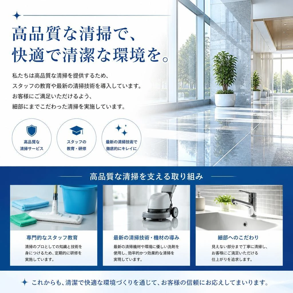 当社のこだわり