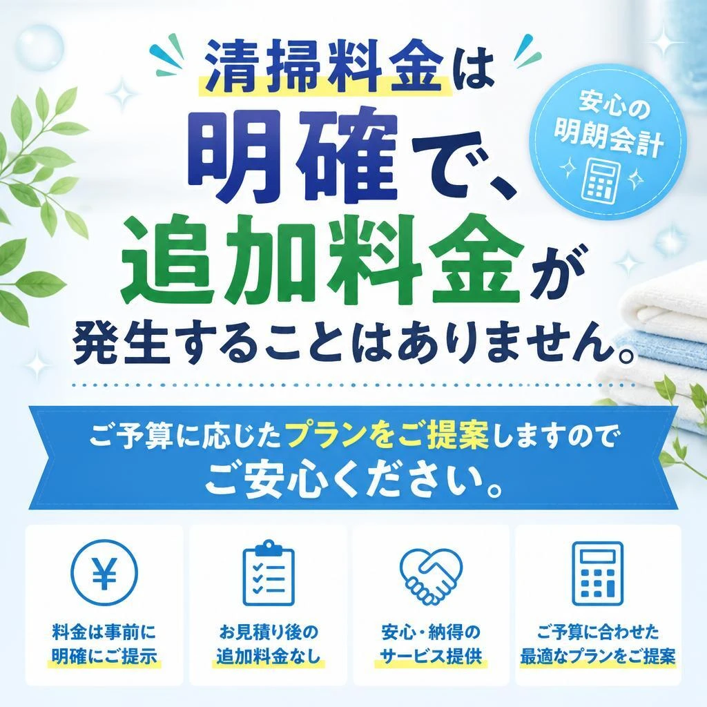 料金の透明性について