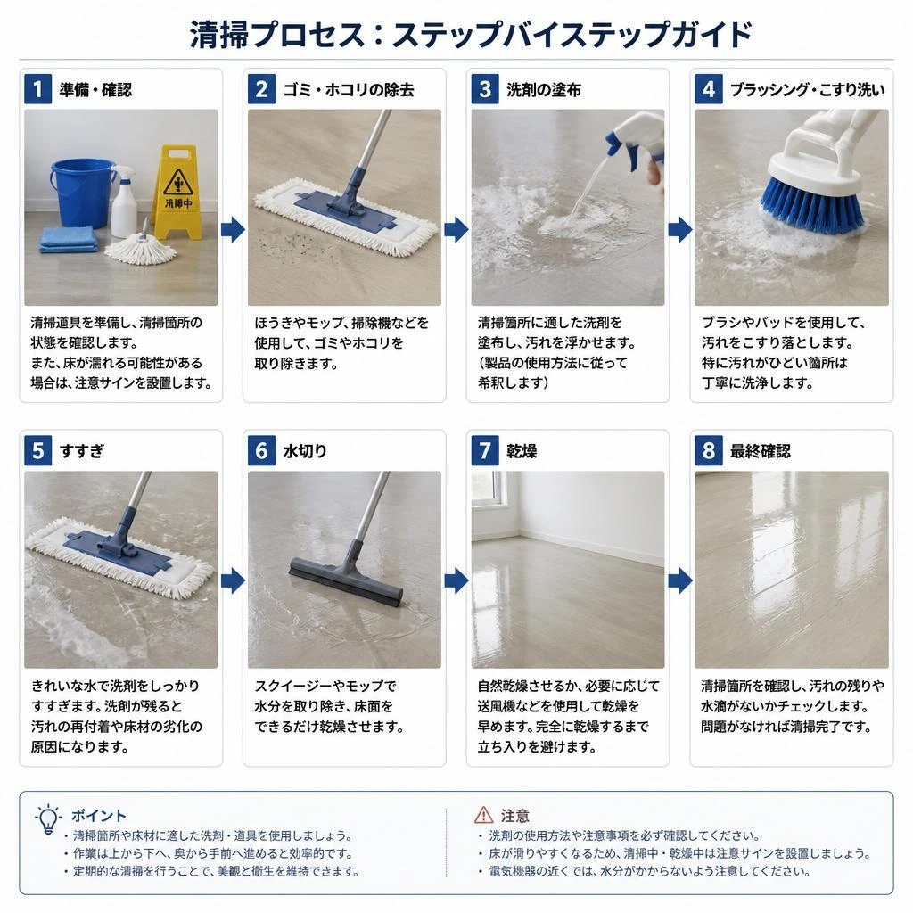5. 清掃の流れ