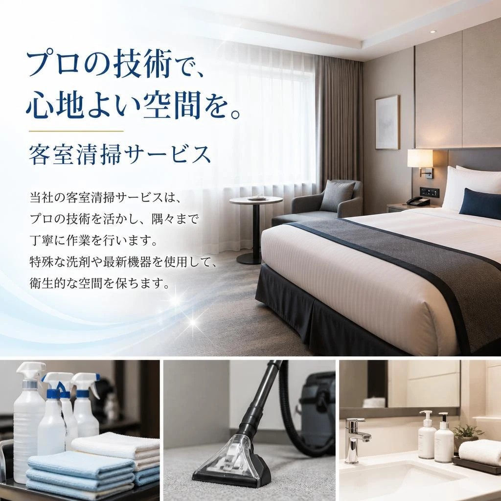 私たちの清掃サービス
