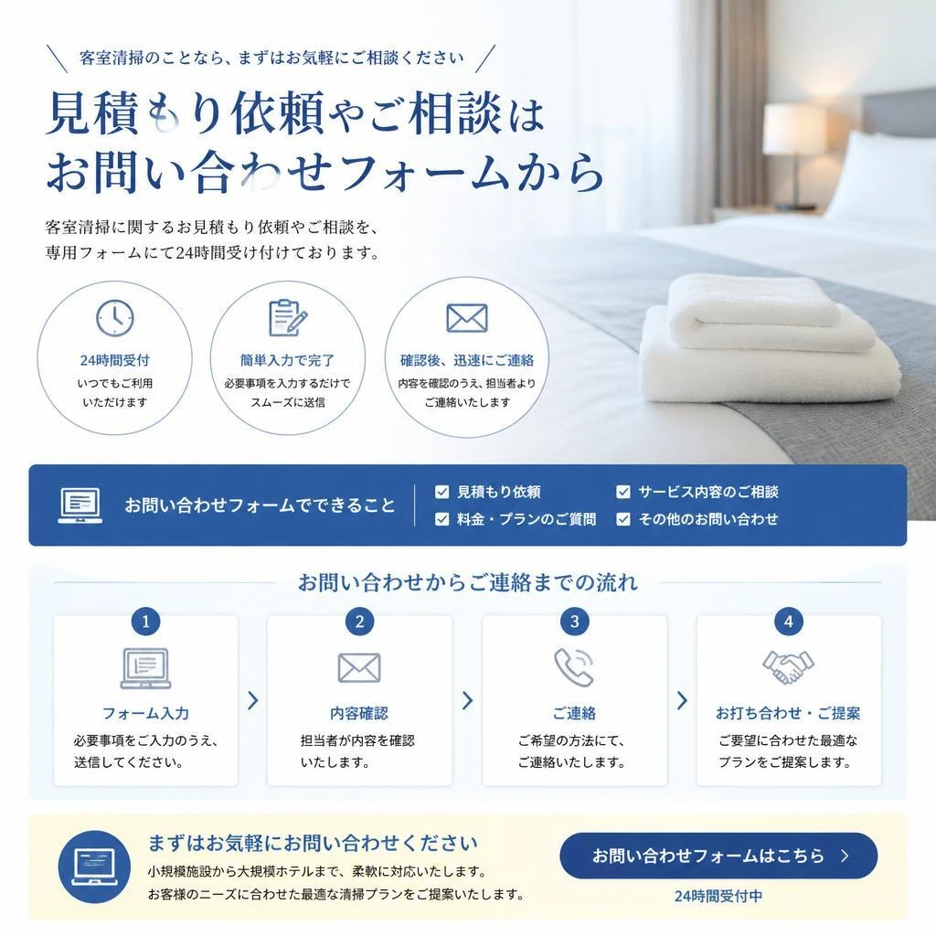今すぐお問い合わせを！