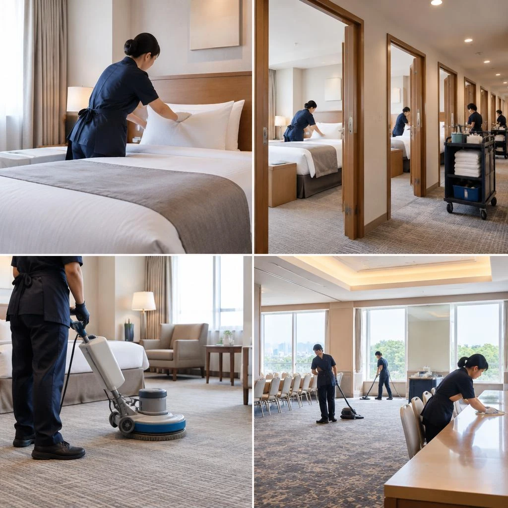 施設の規模・頻度に合わせた、無理のない清掃プラン